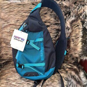 Patagonia Blue Atom 8L Sling Waist Cross Body Backpack, NWT